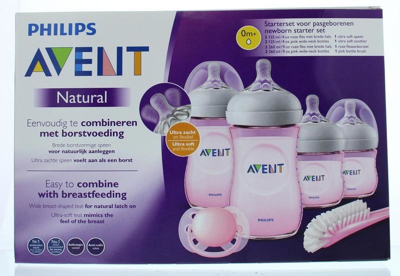 Avent Starterset pasgeborenen roze (1 Set) Top Merken Winkel